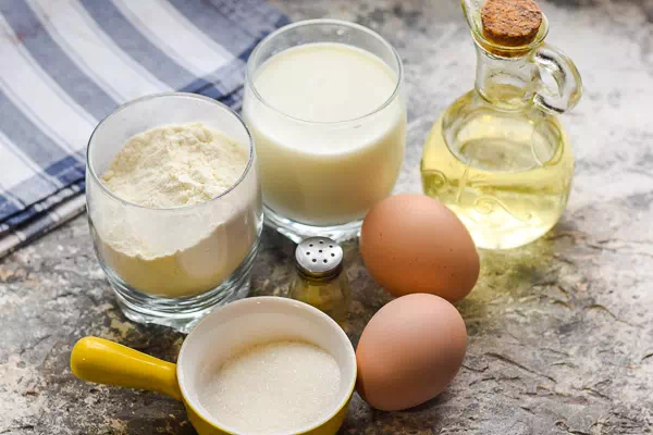 тонкие блины на молоке с яйцами рецепт фото 1